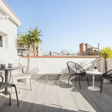 Lägenhet Sunny Terrace Attic In Plaza Espana - New Elevator